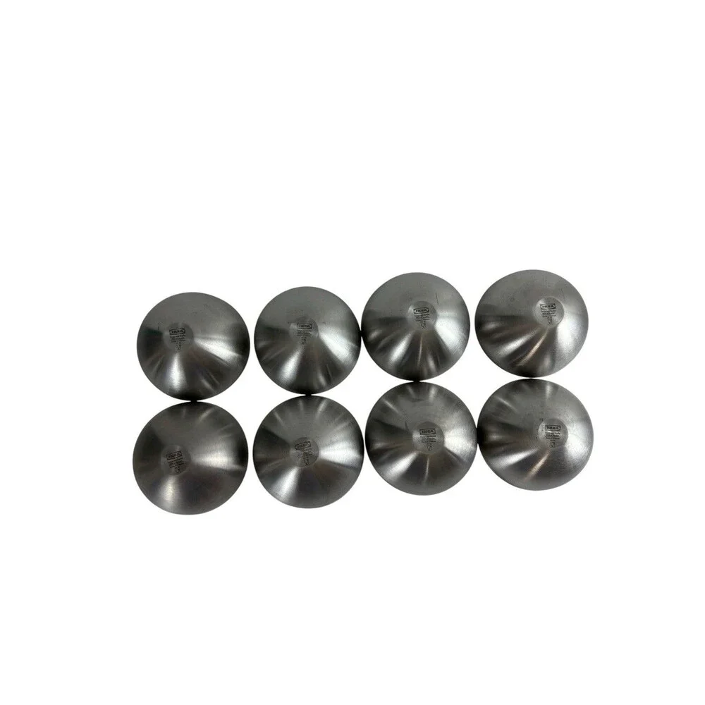 Set of 8 IKEA Stainless Steel Bowls Stackable Model 21152 4 3/4